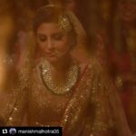 Anushka Sharma Instagram - 🌙 ChannA mereya ... #aedilhaimushkil❤ #aedilkidiwali @manishmalhotra05