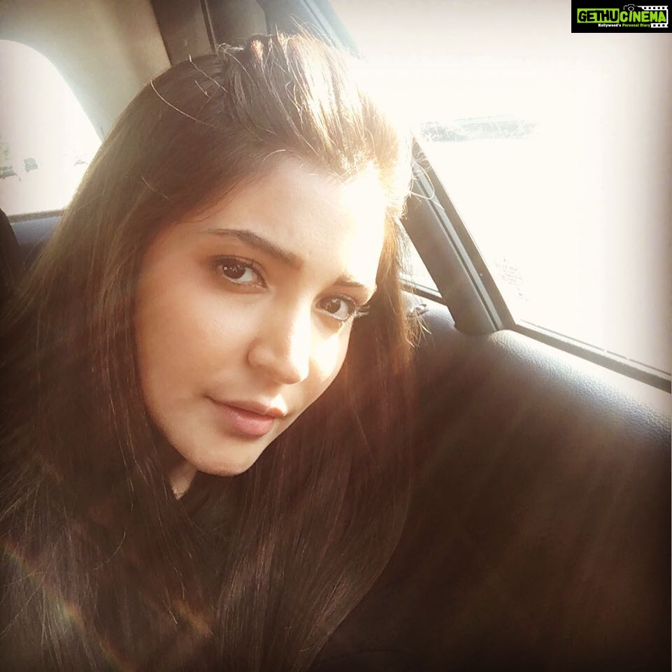Anushka Sharma Instagram - Sunlight is like truth - harsh when it hits you but enriches your body like how truth enriches your soul #RandomThoughts #Grateful