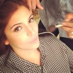 Anushka Sharma Instagram - Totally bored doing hair and makeup 😶 promotions mode on #Sultan
