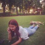 Anushka Sharma Instagram – New friend 🐶❤️