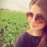 Anushka Sharma Instagram – In the fields of beautiful Punjab !! #Phillauri schedule begins !! Feeling blessed to begin our second production at Clean Slate Films #Blessed 😇