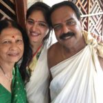 Anushka Shetty Instagram - I have seen most lovely, most carry, most encourage father is you.You have made great works for us, Today is your day and Smile every time because it makes us happy.Happy birthday my lovely Papa❤️‬ 🤗