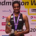 Anushka Shetty Instagram – ‪Proud Moment for our India 🇮🇳💪Congratulations @pvsindhu1 on winning the first GOLD Medal 🥇 at #BWFWorldChampionships2019 👏🏻👏🏻 It was only a matter of time 🏸👌😃