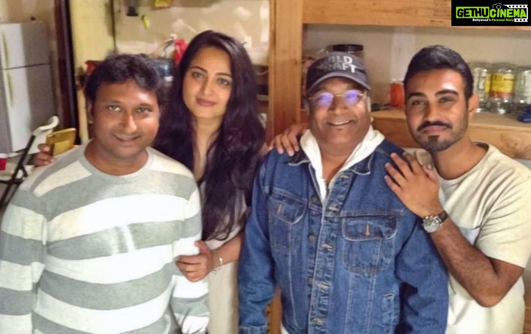 Anushka Shetty Instagram - It's a wrap for #Nishabdham shoot 😍 You all will witness the thriller soon 😀