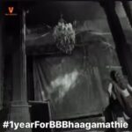 Anushka Shetty Instagram – #1yearForBBBhaagamathie ❤️🙏🏻