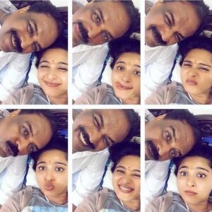Anushka Shetty Instagram - #HappyFathersDay 😘❤️