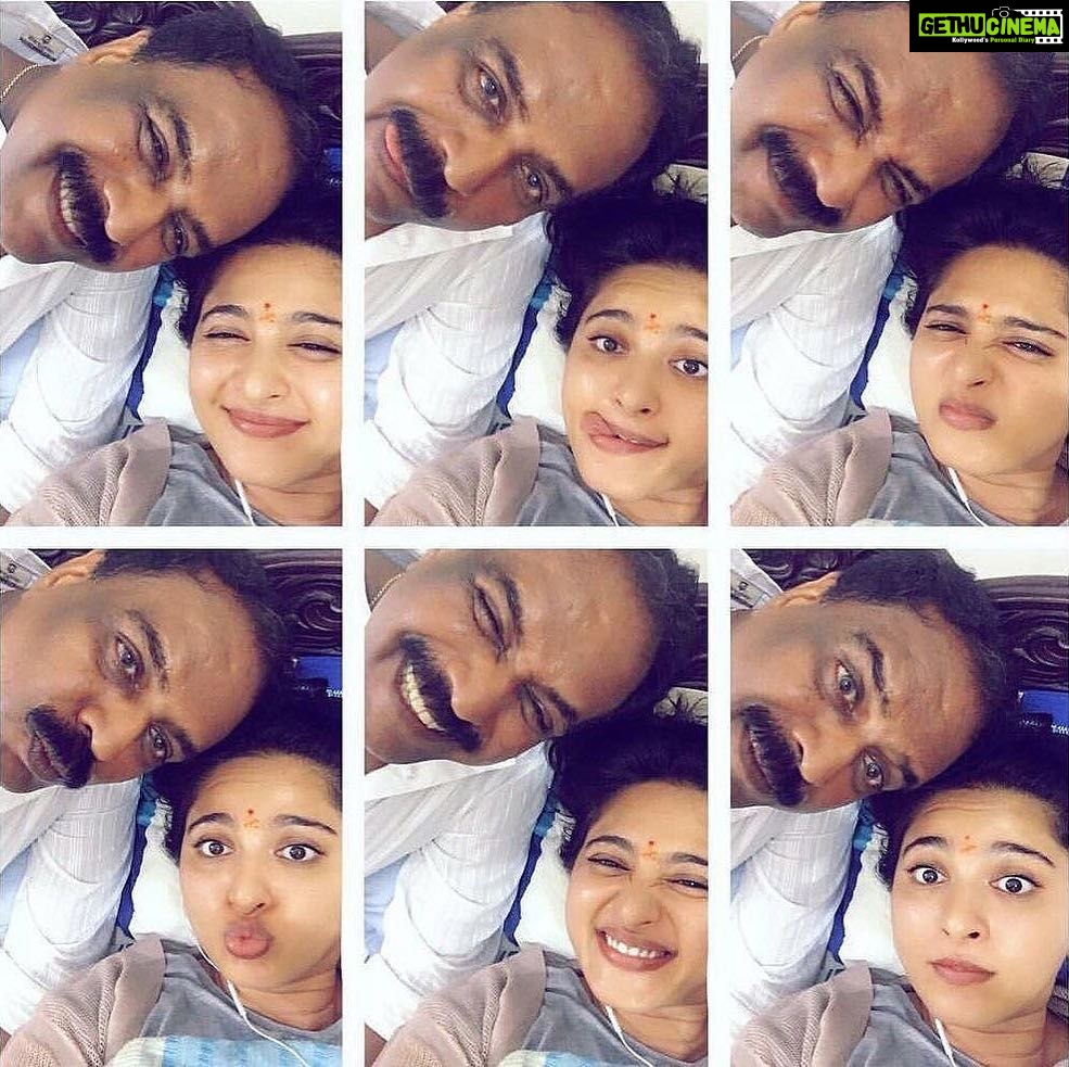 Anushka Shetty Instagram - #HappyFathersDay 😘❤️