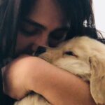 Anushka Shetty Instagram - Money can buy you a cute Puppy 🐶 but only love can make him wag his tail😘😘❤️