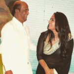 Anushka Shetty Instagram - Wishing our SuperStar #Rajinikanth sir a very Happy Birthday 💐😀 Sharing Screen Space with you is a great Gift any actor or actress can get,I am very much Blessed,Thanks a lot Sir🙏🏻Best wishes to u always with Good Health & Happiness ❤️ #HBDSuperStarRajinikanth 🌟