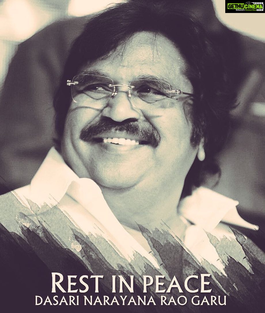 Anushka Shetty Instagram - Sad to hear the demise of #DasariNarayanaRao garu😔Big Loss to Film Industry,May his soul rest in peace,Heartfelt condolences !!!