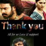 Anushka Shetty Instagram – ‪I thank each & everyone for all your appreciation towards #Devasena in #Baahubali2 💞😀 This Remains to be Lifetime Memorable♥️Thanks to #Rajamouli Garu🙏🏼‬