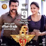 Anushka Shetty Instagram - Fingers crossed 😇😇 Today World wide Grand release of our much awaited #SI3 #Singam3 #Yamudu3 😀 Wish you all Like our team effort ,Thank u 💞🙏🏼