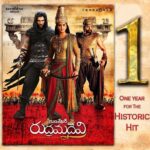 Anushka Shetty Instagram – Celebrating #1YearforRudhramadevi #HistoricHit 😀Thank you All 🙏🏼🙏🏼😘😘