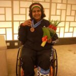 Anushka Shetty Instagram - Women power once again 👏🏼👏🏼👏🏼 #DeepaMalik made our Nation to cherish on winning the #Silver  medal at #Paralympics  #Rio2016  Congratulations 💐