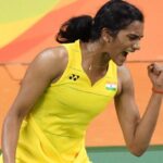 Anushka Shetty Instagram – Hearty congratulations to #PVSindhu for her outstanding  performance  today 👏🏼👏🏼👏🏼 Go for Gold 🏅for tomorrow in Finals BestWishes 🇮🇳👍🏼😀