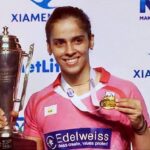 Anushka Shetty Instagram – Congrats #Saina @nehwalsaina on this excellent #AustralianOpen2016 Victory 💞Many more titles to come,BestWishes for Rio too💐💐👏🏼