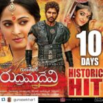 Anushka Shetty Instagram – #Repost @gunasekhar1 with @repostapp.
・・・
#HistoricHitRudhramadevi