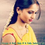 Anushka Shetty Instagram - I accept a role if it fully satisfies Me 😊 #AnushkaShetty