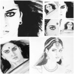 Anushka Shetty Instagram - Thank you very much #VasuSatyam For this Awesome #Rudhramadevi Drawings....Loved it a Lot 😊