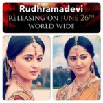 Anushka Shetty Instagram - #Muchawaited #Rudhramadevi releasing on #June 26th in #worldwide !!! #Can'twait #fingerscrossed 💞 #HappySunday 😀