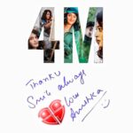 Anushka Shetty Instagram - 4M 💖 Thank u all 😇🤗