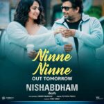 Anushka Shetty Instagram - The heartwarming and refreshing #NinneNinne out tomorrow, 1 pm ❤️ #NishabdhamOnPrime premieres Oct 2 in Telugu and Tamil, with dub in Malayalam. @PrimeVideoIN @actormaddy @yours_anjali @actorsubbaraju @Shalzp @hemantmadhukarofficial @tgvishwaprasad @konavenkat @vivek_kuchibhotla @peoplemediafactory @konafilmcorp @gopisundar__official @mangomusiclabel @nishabdham @michaelmadsenofficial @shaneildeo @girishhgopal @banubashyam nikki_rajani @camillabeauty.pro @neeraja.kona @pavithrakumar07