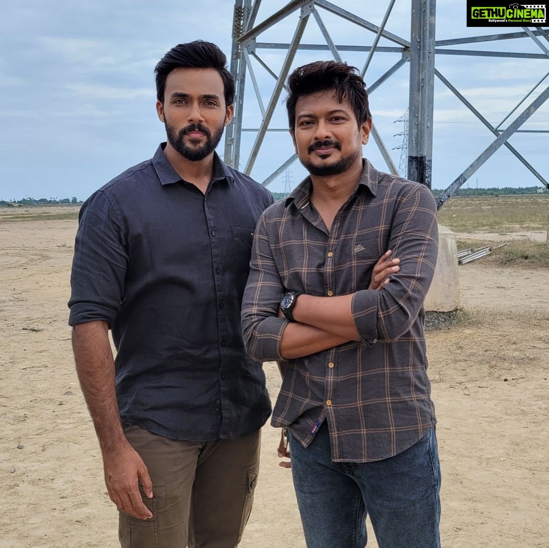 Arav - 44.4K Likes - With the man of the hour. Dear brother @udhay_stalin MLA. Congrats on the magnanimous victory and appreciate your excellent work for the people.
#dearbrother #udhayanidhistalin #happymeetup #udhayanidhi #manofthehour #congrats #keepgoing💪 #keepgoingstrong #happyforyou #victory #Us #Arav #ActorArav