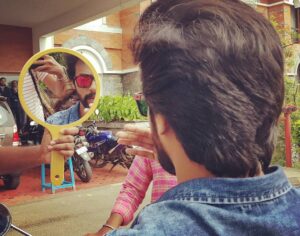 Arav Instagram - Look in the Mirror, That's your competition..