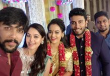 Arav Instagram - Happy Married life my dear sissy @itssujavarunee and @shivakumar20