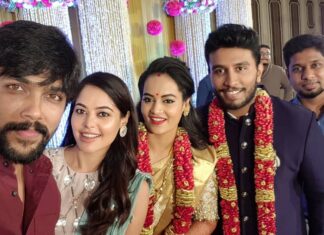 Arav Instagram - Happy Married life my dear sissy @itssujavarunee and @shivakumar20