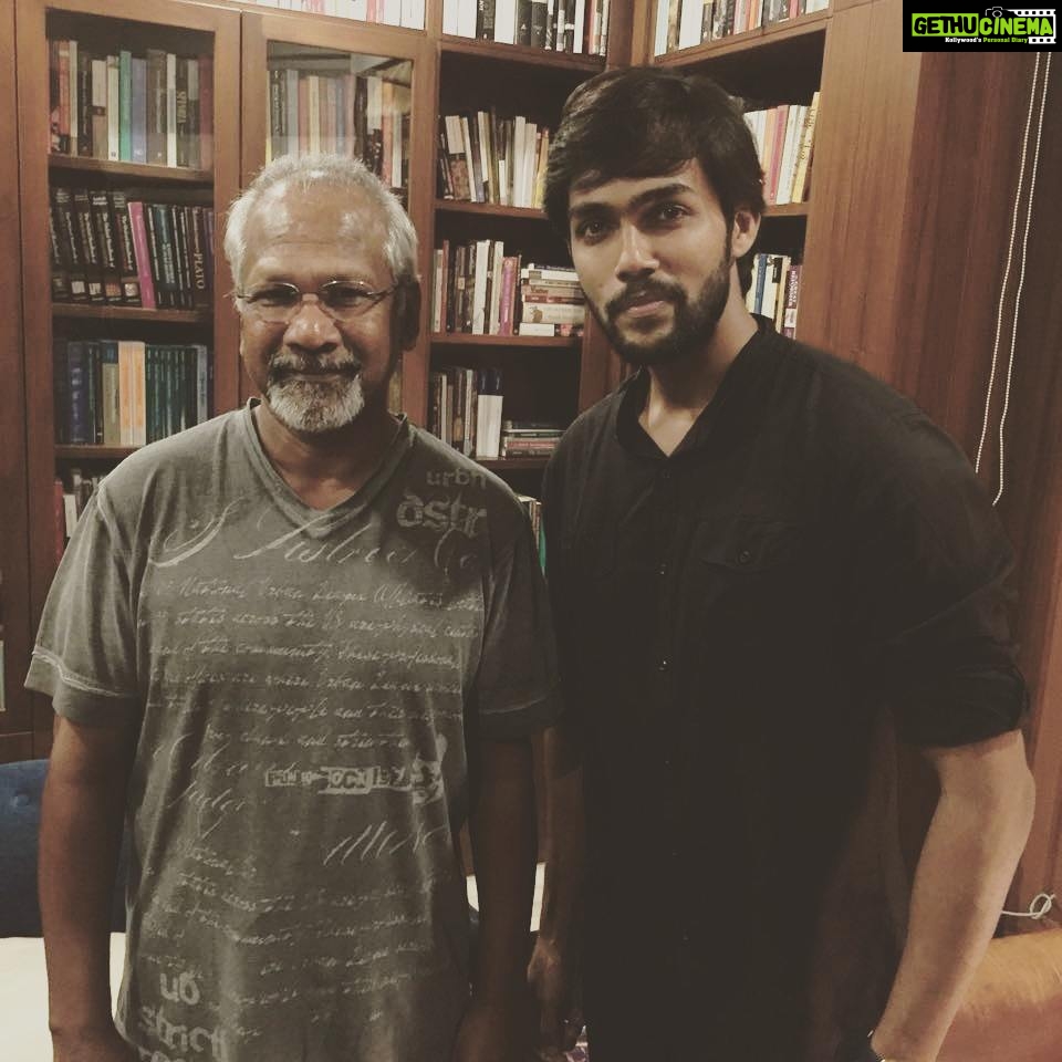 Arav - 41.7K Likes - The Unexpected first Wish
The Unexpected first Host
Thank you Mani Ratnam Sir and Suhashini Mam for inviting me home..