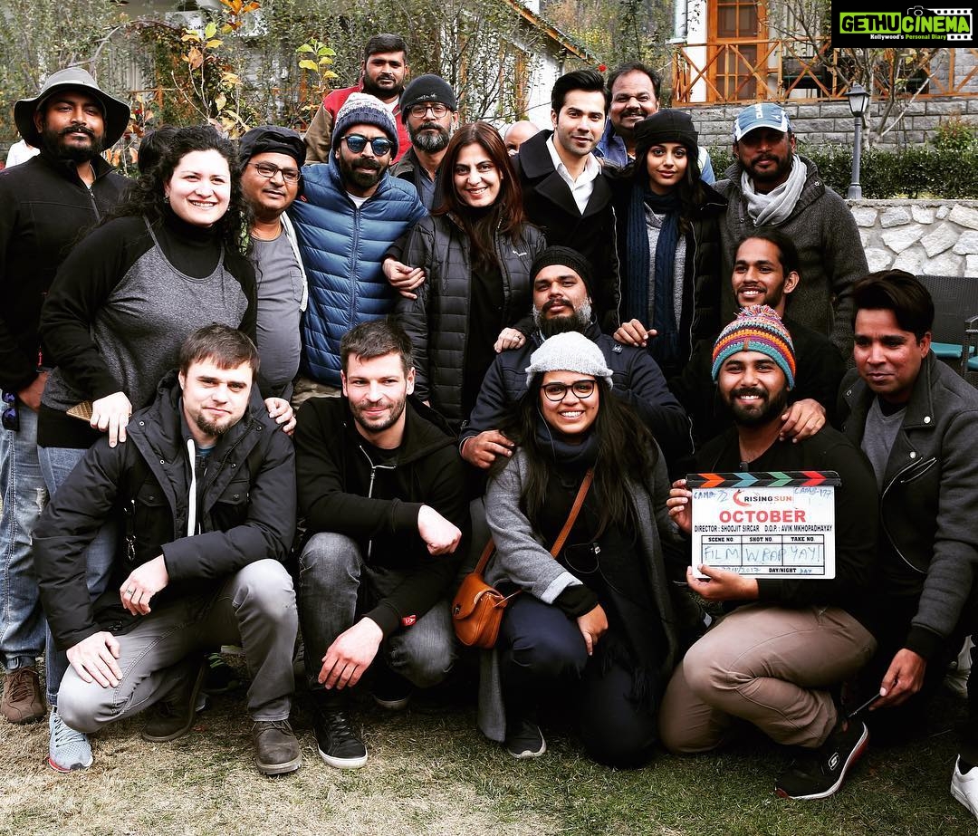 Banita Sandhu Instagram - And that’s a wrap! 🎬 It’s such a bittersweet feeling knowing you’ve completed something so special whilst also having to let go of a world and character you have embraced and lived in for so long. @ShoojitSircar, I will never be able to express how grateful I am for you; I could not be prouder to call October my first film! @JuhiC3, @VarunDvn and the entire (crazily hardworking) team at @RisingSunFilms, thank you for making it an experience I will always cherish. I cannot wait for you guys to see our blood, sweat and tears on screen soon #OctoberIsComing 👻 Larisa Resort