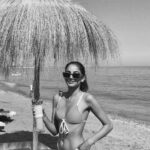 Banita Sandhu In A Chic White Bikini In Spain Is Helping Us Relive Our  Summer Beach Days