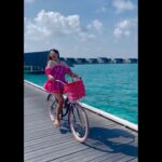 Bipasha Basu Instagram - Just can’t stop 😂 Cycling around the island ❤️ @stregismaldives #stregismaldives