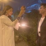 Bipasha Basu Instagram - Happy Karwachauth ❤️🙏 Last year #karwachauth memories. We literally chased the moon and broke our fast on the street as we had a family dinner planned post the ritual. Things I make @iamksgofficial do:) and he always encourages my enthusiasm in everything❤️ We both fast together each year ... another day to celebrate togetherness and our love ❤️ I love... love ❤️ #monkeylove
