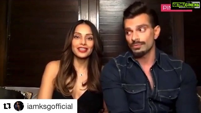 Bipasha Basu Instagram - #monkeylove on @pinkvilla #Repost @iamksgofficial with @get_repost ・・・ 🔱 Lovebirds Bipasha Basu and Karan Singh Grover are one of the most loved pairs onscreen. The two continue to make fans hyperventilate with their chemistry. In our episode of Love Talkies, the two talk about their love story, their separations, proposal and more. You don’t want to miss this. @bipashabasu @iamksgofficial . . . #BipashaBasu #KaranSinghGrover #LoveTalkies #interview #couplegoals #cute #adorable #husbandwife #relationshipgoals #pinkvillavideos #pinkvilla