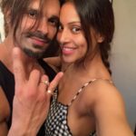 Bipasha Basu Instagram - Partner in Everything ❤️ #monkeylove