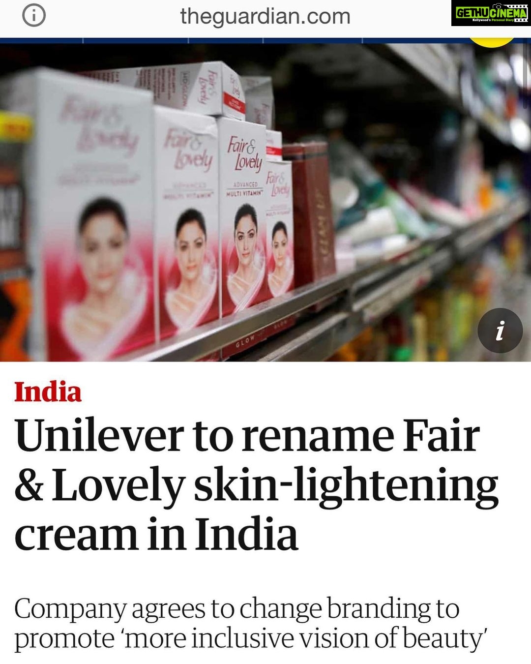 Bipasha Basu Instagram - From the time I was growing up I heard this always,”Bonnie is darker than Soni.She is little dusky na?“Even though my mother is a dusky beauty and I look a lot like her.I never knew why that would be a discussion by distant relatives when I was a kid. Soon at 15/ 16 I started modelling and then I won the supermodel contest ... all newspapers read ... dusky girl from Kolkata is the winner.I wondered again why Dusky is my first adjective ??? Then I went to New York and Paris to work as a model and I realised my skin colour was exotic there and I got more work and attention because of it. Another discovery of mine:) Once I came back into India and film offers started... and finally I did my first film and from an absolute Ajnabee to Hindi film industry ...I suddenly was accepted and loved. But the adjective stayed which I started liking and loving by then.DUSKY girl wows the audiences in her debut film. In most of my articles for all the work I did,my duskiness seemed to be the main discussion.. it attributed to my sex appeal apparently.And sexy in Bollywood started getting accepted widely.I never really understood this... To me sexy is the personality not just the colour of your skin...why my skin colour only sets me apart from the conventional actresses at that time.But that’s the way it was.I didn’t really see much of difference but I guess people did.There was a strong mindset of Beauty and how an actress should look and behave.I was DIFFERENT as it was pointed out. Didn’t really stop me from being and doing all that I loved. Well you see I was confident and proud of who I was from childhood.My skin colour didn’t define me ... even though I love it and wouldn’t want it to be any different ever. Many skin care endorsements with loads of money was offered to me in the last 18 years ( some were very tempting)... but I stuck to my principle always. All this needs to stop. This wrong dream that we are selling ... that only fair is lovely and beautiful when the majority of the country is brown skinned. It’s a deep rooted stigma. It’s a mammoth step from the brand... and other brands should follow in the same footsteps soon🙏