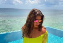 Bipasha Basu Instagram - Toasty!!! #loveyourself Kandima Maldives