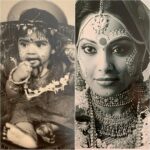 Bipasha Basu Instagram – Me in my dressy best ❤️ Then and Now ❤️ #loveyourself #childhood #blessed #happychildrensday