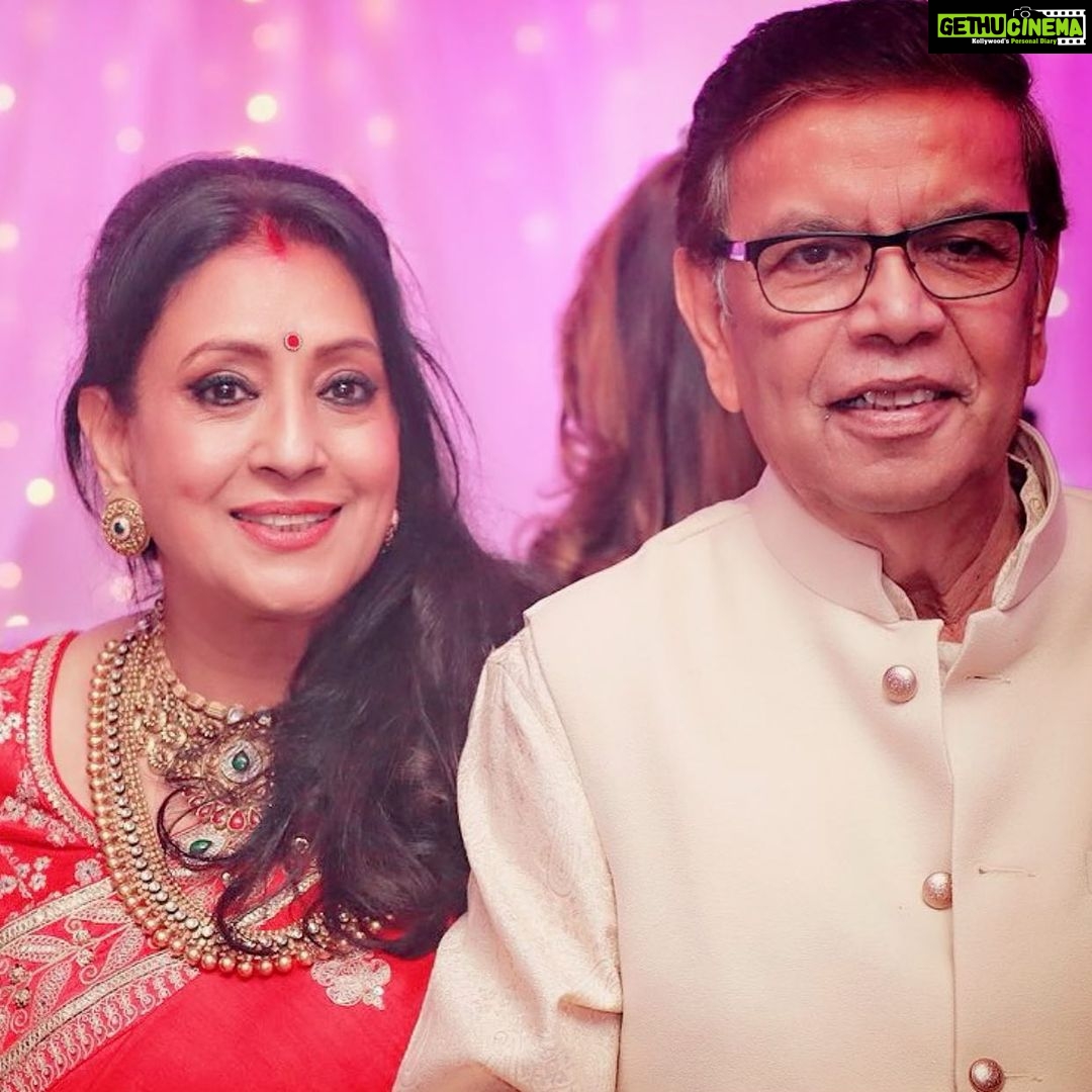 Bipasha Basu Instagram - Forever Cool and Gorgeous couple ❤️ Ma & Papa 😍❤️ #truelove #happyanniversary