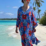 Bipasha Basu Instagram - Bridging the Gap between the sky and the sea ❤️ @kandima_maldives Outfit @studioverandah Styled by @eshaamiin1 Kandima Maldives