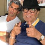 Bipasha Basu Instagram - These Two ❤️ #bestboys Mr. Bajaj Ke Papa Mr.Basu 🤣😂 #humarabajaj