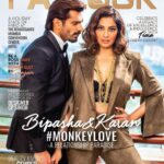 Bipasha Basu Instagram - #Monkeylove forever ❤️ Cover Shoot for @fablookmagazine Styled by @rockystarofficial Wearing @thebossgirlbygg Jewels by @designsbytiaraofficial Mua @loveleen_makeupandhair Hair @kaushal9dsouza Shot by @rambherwaniweddings Coordinated by @media.raindrop @akshat_gutgutia Location @renaissancemum