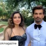 Bipasha Basu Instagram - #Repost @fablookmagazine with @get_repost ・・・ It was a first for them and us💯! @bipashabasu and @iamksgofficial are very much the adorable couple fans take them to be! We were lucky to witness their #monkeylove in full swing ❤️ Pump up the volume, they have a message to share 🍻