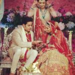 Bipasha Basu Instagram - Congratulations to the newly weds @aambani1 and @shloka11 ❤️Wishing the wonderful couple happiness forever❤️