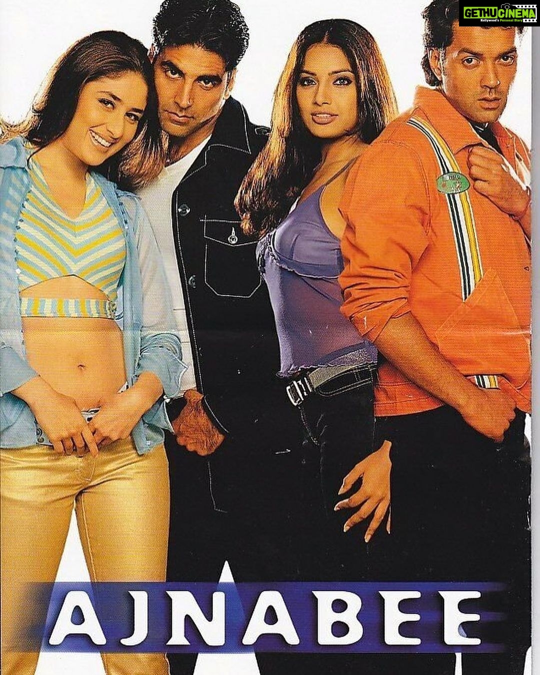 Bipasha Basu Instagram - This is the first day when the audiences welcomed me into their hearts, 20 years back … my first film ,#ajnabee released on 21st September 2001 . It doesn’t feel like so much time has passed ,as the love that I get from my fans, well wishers ,the film fraternity and the media is still so strong . I am grateful for this love forever 🙏 #ajnabee will be special to me forever. I am thankful for my directors Abbas Bhai and Mustan Bhai , producer Vijay Galani , all my co actors - @akshaykumar @iambobbydeol @kareenakapoorkhan , my first ever team (@rockystarofficial @hairbyykaushall and Anil Dada ) … and the entire unit🙏 It’s been a beautiful journey from then to now. I am truly blessed ❤️🙏 #20yearsofajnabee