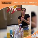 Daisy Shah Instagram - Your life is in 'safe hands' with La Beautica Sanitization. Kill 99.9% germs without water with a single squeeze of a bottle. Join the #PopSqueezeSanitize challenge and post a video to show how you can 'Live Befiker' in this pandemic. A challenge for the masses. A solution for our safety. #LaBeautica #PopSqueezeSanitize #LiveBefiker #JoinTheChallenge #Sanitization #StaySafe #COVID @la_beautica