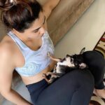 Daisy Shah Instagram – My dog- when do u go back to work?
Me- why do you ask?
My dog- Coz you annoy me so much! 
#conversationwithmydog #lockdown #stayhome