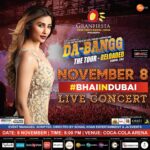 Daisy Shah Instagram - #Dubai get ready for too much fun on 8th November at Coca-Cola Arena. See you all there! Book your tickets now (link in the bio) @cocacolaarena @gmcarabia @splashfashions @hayatvacations @city1016 @khaleejtimes @bookmyshow_uae @zeetvme @rsbelhasa @official_s1 @dyl3r @thejaevents @Sohailkhanofficial @aadu_adil @jordy_patel @orbiteventsuae #jaevents #sohailkhanentertainment #bhaiindubai